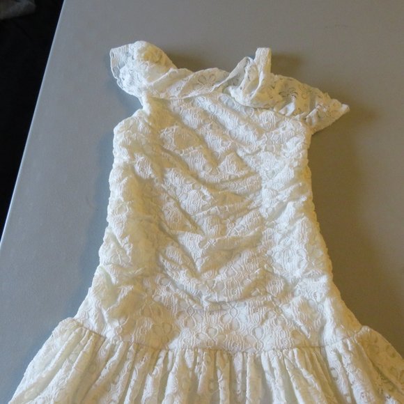 White Amy Byer Dress Size 12 - Picture 3 of 7